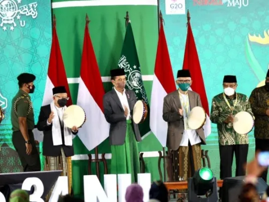 Buka Muktamar NU, Presiden Singgung Kemunculan Metaverse