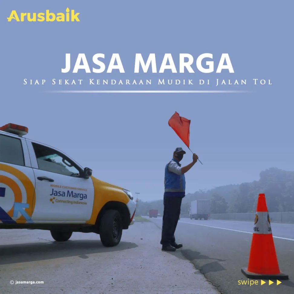 Jasa Marga Siap Sekat Kendaraan Mudik di Jalan Tol