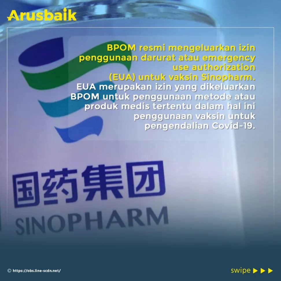 Hore! Vaksin Sinopharm Tiba di Indonesia