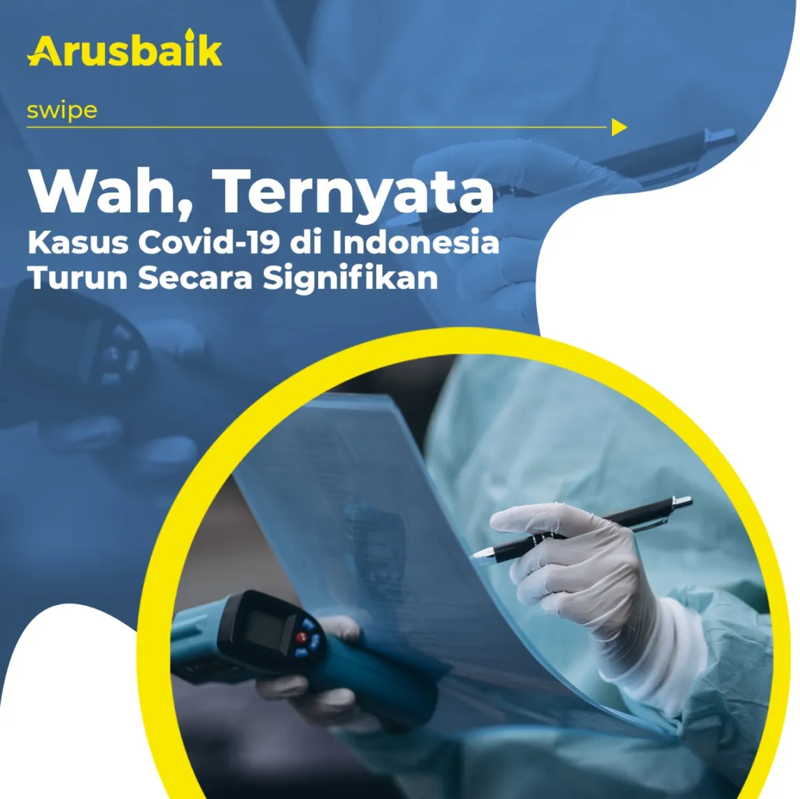 Wah, ternyata Kasus Covid-19 di Indonesia Turun