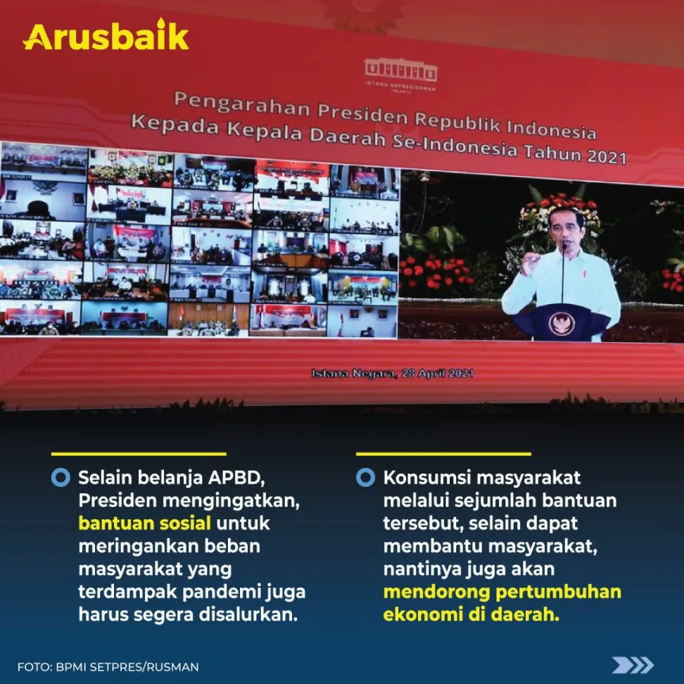 Kejar Pertumbuhan Ekonomi, Presiden: Segera Belanjakan APBD