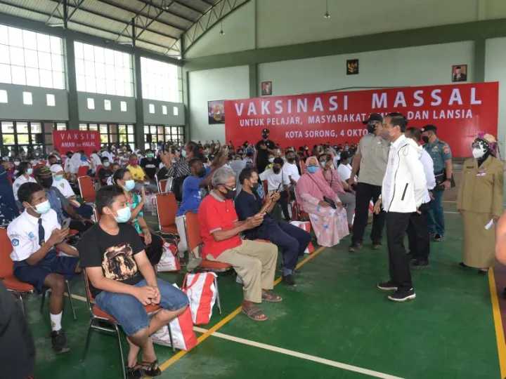Masyarakat Papua Barat Antusias Ikut Vaksinasi Covid-19