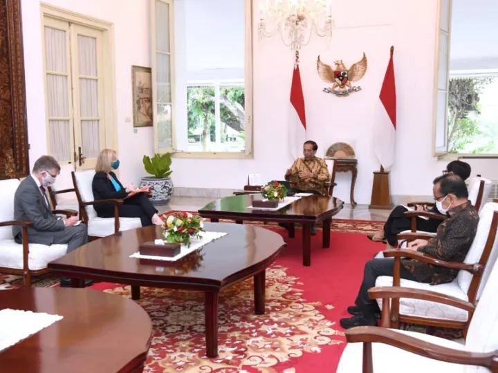 Presiden Dikunjungi Menlu Inggris, Ini yang Dibahas