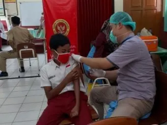 Serbu 12 Provinsi, BIN Turut Sukseskan Vaksinasi Anak Usia 6-11 Tahun