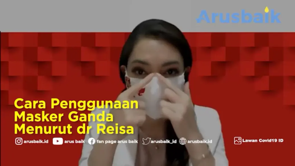 Cara Penggunaan Masker Ganda Menurut dr Reisa